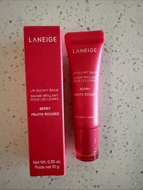 BNIB LANEIGE Lip Glowy Balm - Berry Red